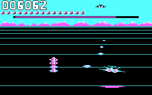 Buck Rogers: Planet of Zoom IBM PC/Compatibles Screenshot: Enemies attacking!