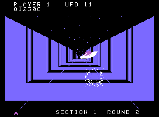 Buck Rogers: Planet of Zoom ColecoVision Screenshot: Crash, I'm hit!