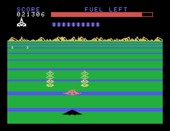 Buck Rogers: Planet of Zoom TI-99/4A Screenshot: On to level 2...