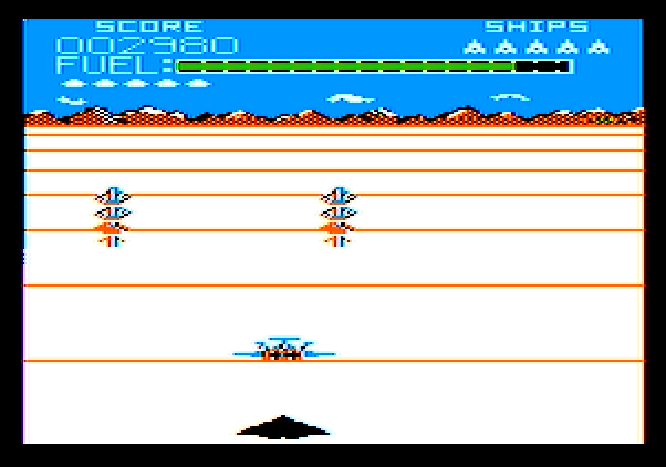 Buck Rogers: Planet of Zoom Apple II Screenshot: Game start.