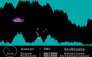 Sea Dragon for IBM PC/Compatibles - Hazards lurk above and below.