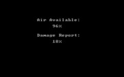 Sea Dragon for IBM PC/Compatibles - Damage report.
