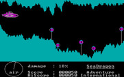 Sea Dragon for IBM PC/Compatibles - The game begins here.