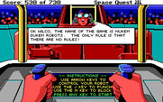 Space Quest III: The Pirates of Pestulon for IBM PC/Compatibles - The rules of the game...