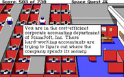 Space Quest III: The Pirates of Pestulon for IBM PC/Compatibles - Ah, accounting...