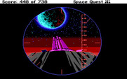 Space Quest III: The Pirates of Pestulon for IBM PC/Compatibles - Looking in a telescope...what's this?