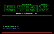 Space Quest III: The Pirates of Pestulon for IBM PC/Compatibles - Flight controls.