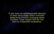 Space Quest III: The Pirates of Pestulon for IBM PC/Compatibles - First part of the opening story.