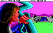 Space Quest III: The Pirates of Pestulon for IBM PC/Compatibles - Roger observes...