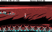 Space Quest III: The Pirates of Pestulon for IBM PC/Compatibles - I would avoid this snake...
