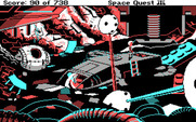 Space Quest III: The Pirates of Pestulon for IBM PC/Compatibles - The Aluminum Mallard; seems like a good ship!
