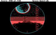 Space Quest III: The Pirates of Pestulon for IBM PC/Compatibles - Looking through a telescope; what have we here?