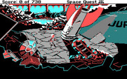 Space Quest III: The Pirates of Pestulon for IBM PC/Compatibles - Exploring...lots of sci-fi references!