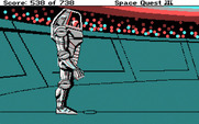 Space Quest III: The Pirates of Pestulon for IBM PC/Compatibles - Ready for battle...