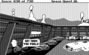 Space Quest III: The Pirates of Pestulon for IBM PC/Compatibles - Escaping!