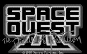 Space Quest III: The Pirates of Pestulon for IBM PC/Compatibles - Title screen.