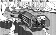 Space Quest III: The Pirates of Pestulon for IBM PC/Compatibles - Arrived on another planet.