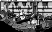 Space Quest III: The Pirates of Pestulon for IBM PC/Compatibles - The game starts here.