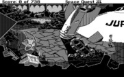 Space Quest III: The Pirates of Pestulon for IBM PC/Compatibles - Exploring...lots of sci-fi references around here!