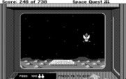 Space Quest III: The Pirates of Pestulon for IBM PC/Compatibles - Playing the Astro Chicken game...