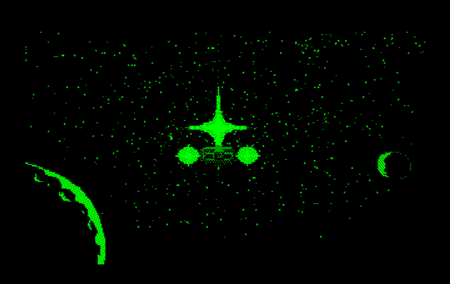 Space Quest III: The Pirates of Pestulon IBM PC/Compatibles Screenshot: Escaped ScumSoft, and the adventure continues!