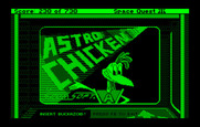 Space Quest III: The Pirates of Pestulon for IBM PC/Compatibles - The Astro Chicken mini-game!