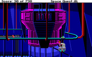 Space Quest III: The Pirates of Pestulon for Amiga - You'll need to use this device to move around some spaceship parts.