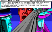 Space Quest III: The Pirates of Pestulon for Amiga - Roger is in trouble again!