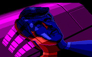 Space Quest III: The Pirates of Pestulon for Amiga - Roger Wilco is about to be awakened...