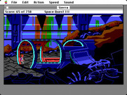 Space Quest III: The Pirates of Pestulon for Macintosh - Exploring further...
