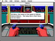 Space Quest III: The Pirates of Pestulon for Macintosh - The rules of the game...