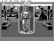 Space Quest III: The Pirates of Pestulon for Macintosh - Someone else has landed too...