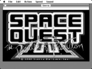 Space Quest III: The Pirates of Pestulon for Macintosh - Title screen.