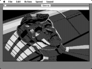 Space Quest III: The Pirates of Pestulon for Macintosh - Roger in hibernation.