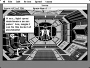 Space Quest III: The Pirates of Pestulon for Macintosh - Would you trust him to fix this ship?