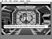 Space Quest III: The Pirates of Pestulon for Macintosh - In hyperspace...