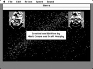 Space Quest III: The Pirates of Pestulon for Macintosh - Game credits.