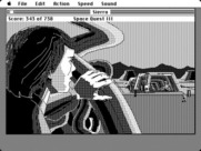 Space Quest III: The Pirates of Pestulon for Macintosh - The entrance to ScumSoft.