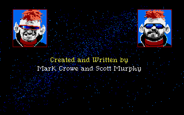 Space Quest III: The Pirates of Pestulon Atari ST Screenshot: One of the credits screens.