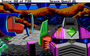 Space Quest III: The Pirates of Pestulon for Atari ST - A giant robot head?