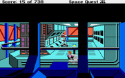 Space Quest III: The Pirates of Pestulon for Atari ST - Driving the grabber device.