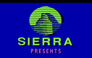 Space Quest III: The Pirates of Pestulon for Atari ST - Sierra logo screen.