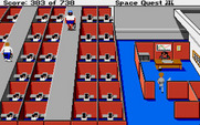 Space Quest III: The Pirates of Pestulon for Atari ST - Welcome to accounting!
