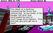 Space Quest III: The Pirates of Pestulon for Atari ST - How will I get out of here now?