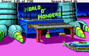 Space Quest III: The Pirates of Pestulon for Atari ST - Welcome to the World O' Wonders!