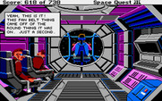 Space Quest III: The Pirates of Pestulon for Atari ST - The Two Guys aren't very helpful...