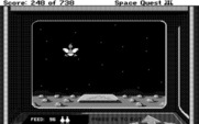 Space Quest III: The Pirates of Pestulon for Atari ST - Playing the Astro Chicken game.