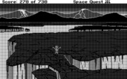 Space Quest III: The Pirates of Pestulon for Atari ST - This planet isn't entirely stable...