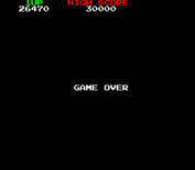 Bubble Bobble for Arcade - Game over.