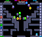 Bubble Bobble for Arcade - Collect letters for a bonus!